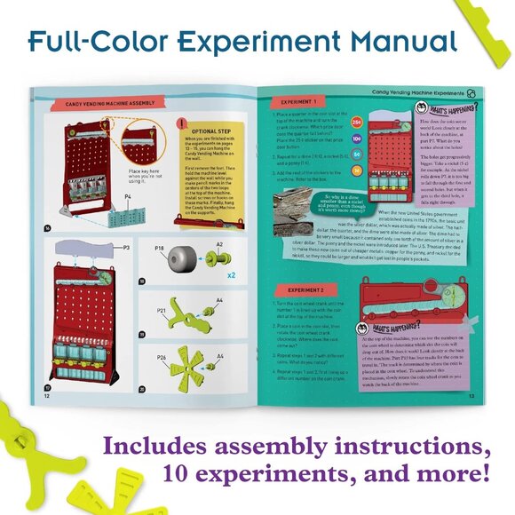 DIY Toy Vending Machine Science Kit STEAM Education for Ages 8+ - Picture 5 of 6